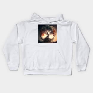 Tree of Life - Inner Serenity Kids Hoodie